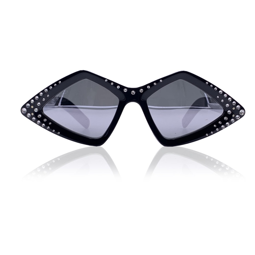 Gucci Hollywood Forever Collection Sunglasses GG0496S Sunglasses with crystals